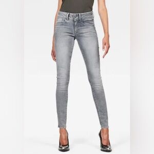 Brand new G-Star Lynn Mid Waist Skinny jeans w25 L30